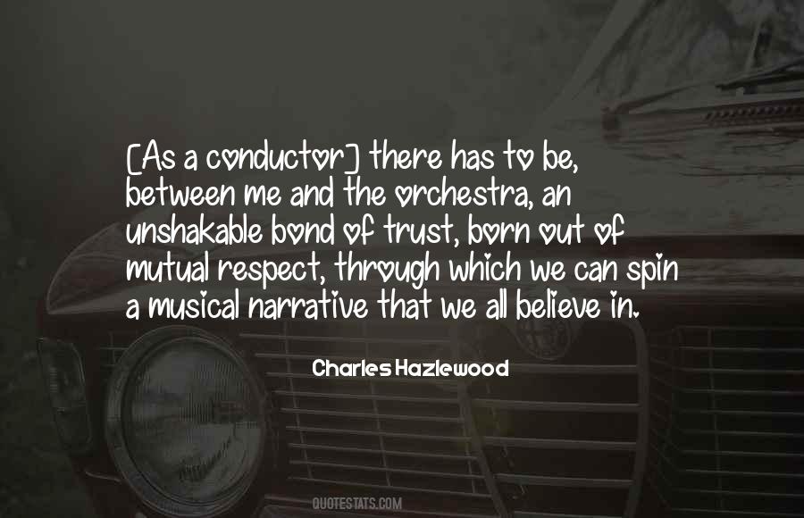 Charles Hazlewood Quotes #280707
