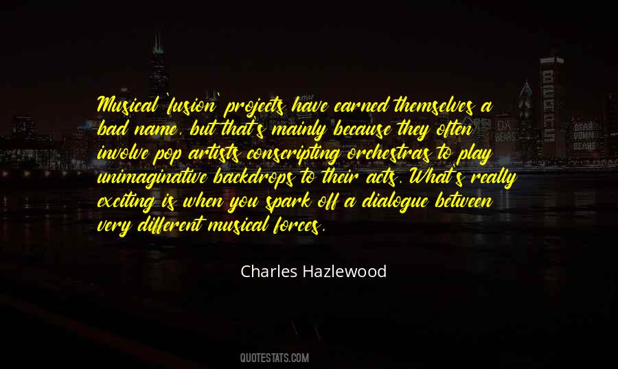 Charles Hazlewood Quotes #303752