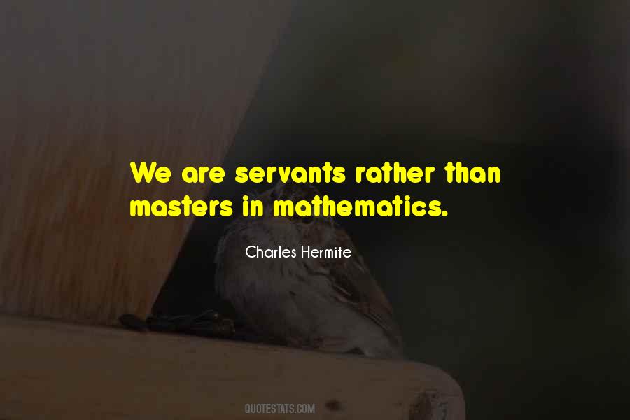 Charles Hermite Quotes #594238
