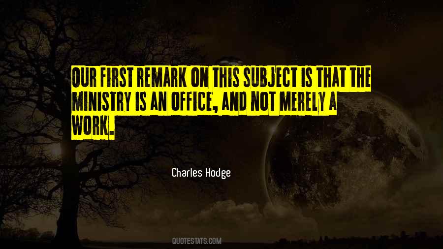 Charles Hodge Quotes #1081440