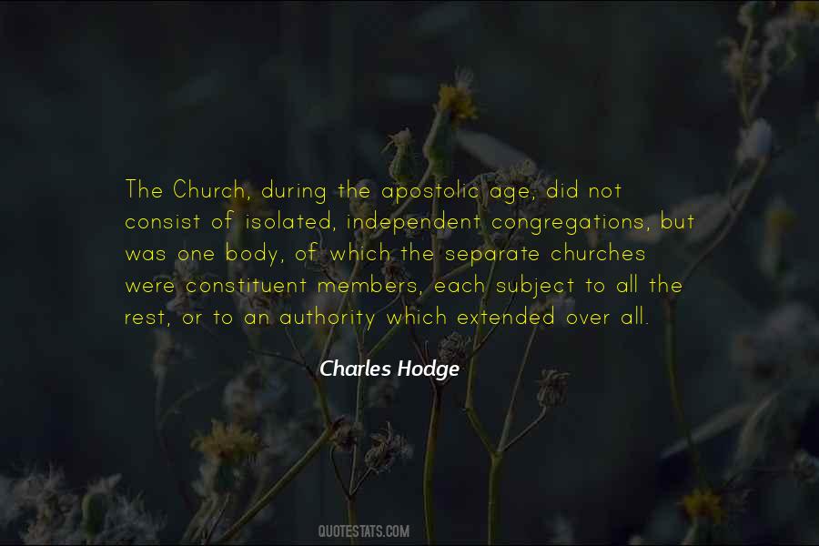 Charles Hodge Quotes #1571934