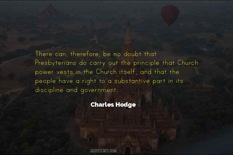 Charles Hodge Quotes #473046