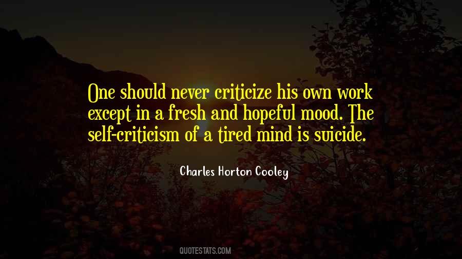 Charles Horton Cooley Quotes #1090150