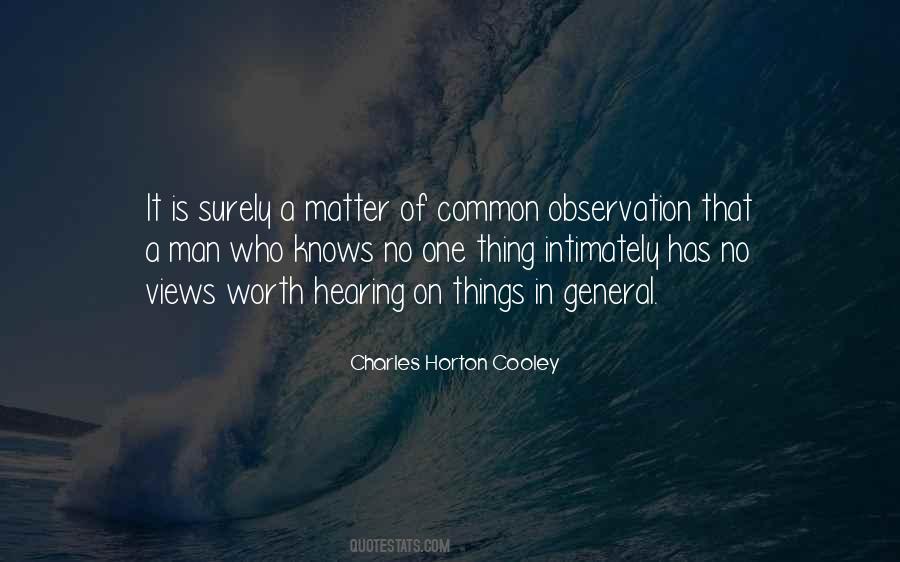 Charles Horton Cooley Quotes #337861