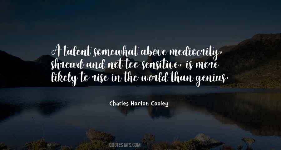 Charles Horton Cooley Quotes #540639