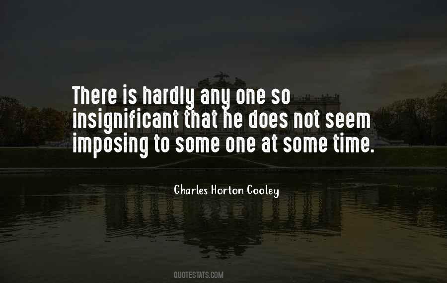 Charles Horton Cooley Quotes #946149