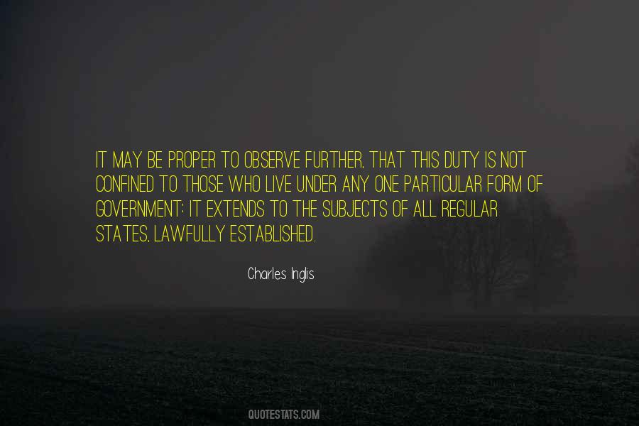 Charles Inglis Quotes #1122646
