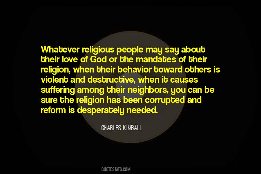 Charles Kimball Quotes #1181506