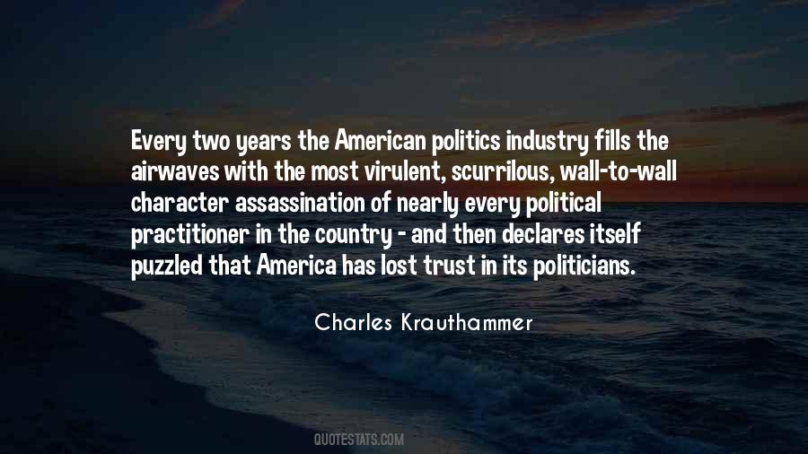 Charles Krauthammer Quotes #660730