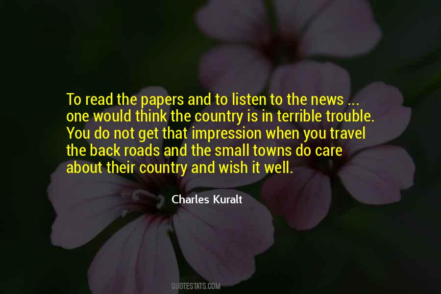 Charles Kuralt Quotes #595820