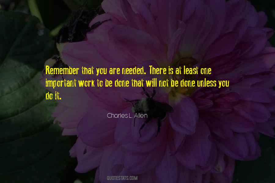Charles L. Allen Quotes #509724