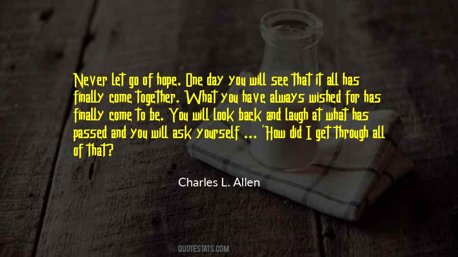 Charles L. Allen Quotes #870010