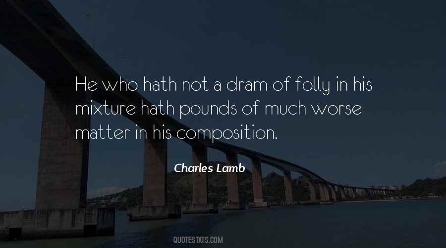 Charles Lamb Quotes #547362