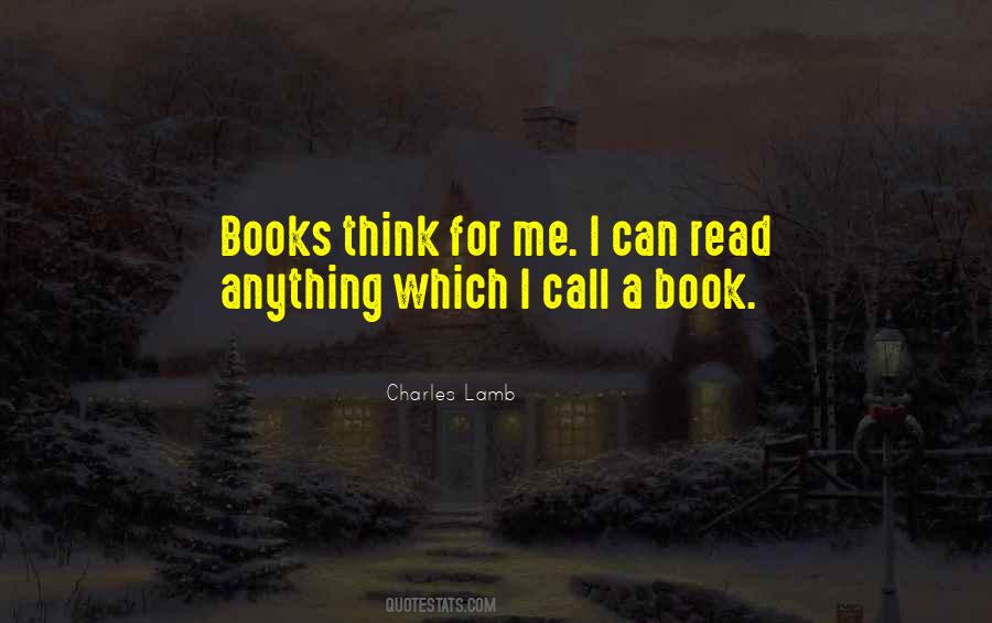 Charles Lamb Quotes #901463