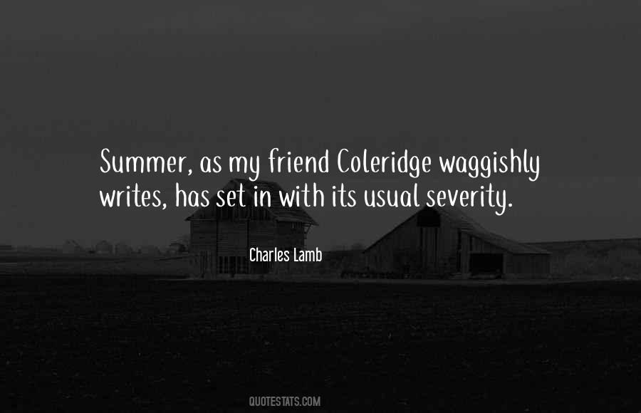 Charles Lamb Quotes #952252