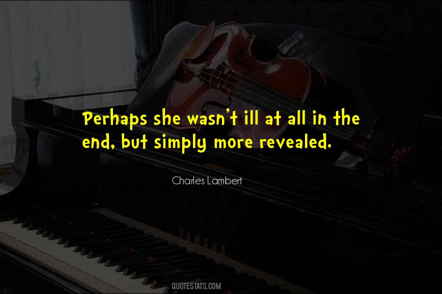 Charles Lambert Quotes #1457202