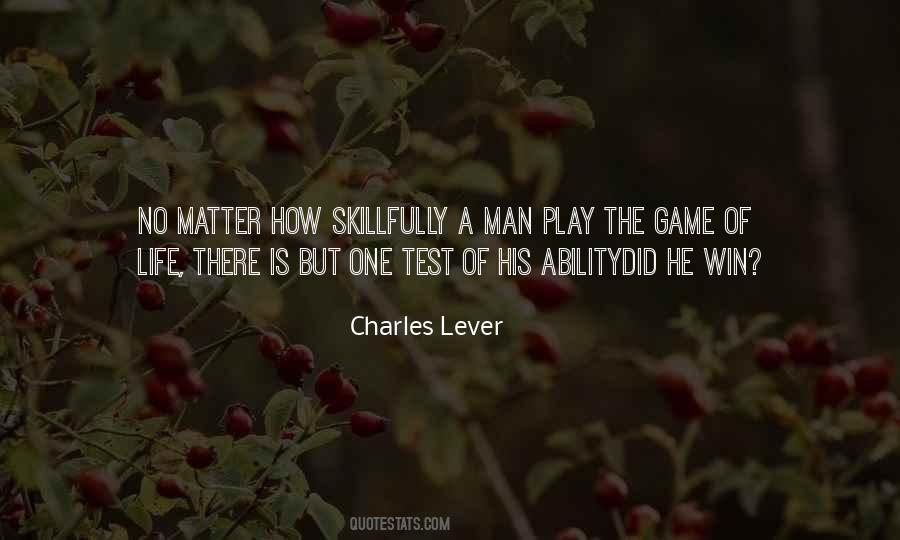 Charles Lever Quotes #119522