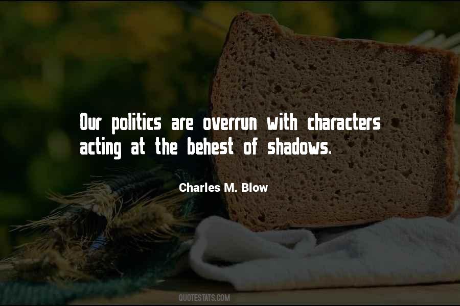 Charles M. Blow Quotes #43410