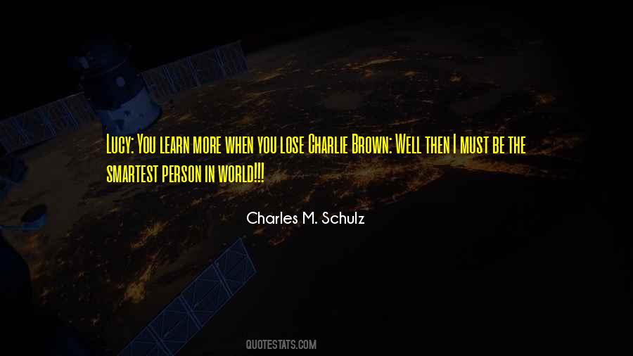 Charles M. Schulz Quotes #905731