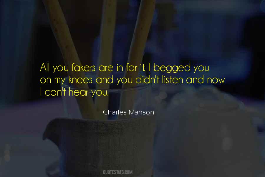 Charles Manson Quotes #1863276