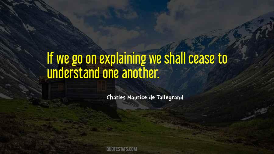 Charles Maurice De Talleyrand Quotes #463723
