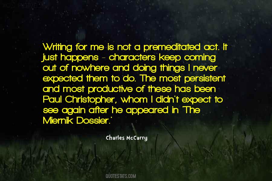 Charles McCarry Quotes #1216853