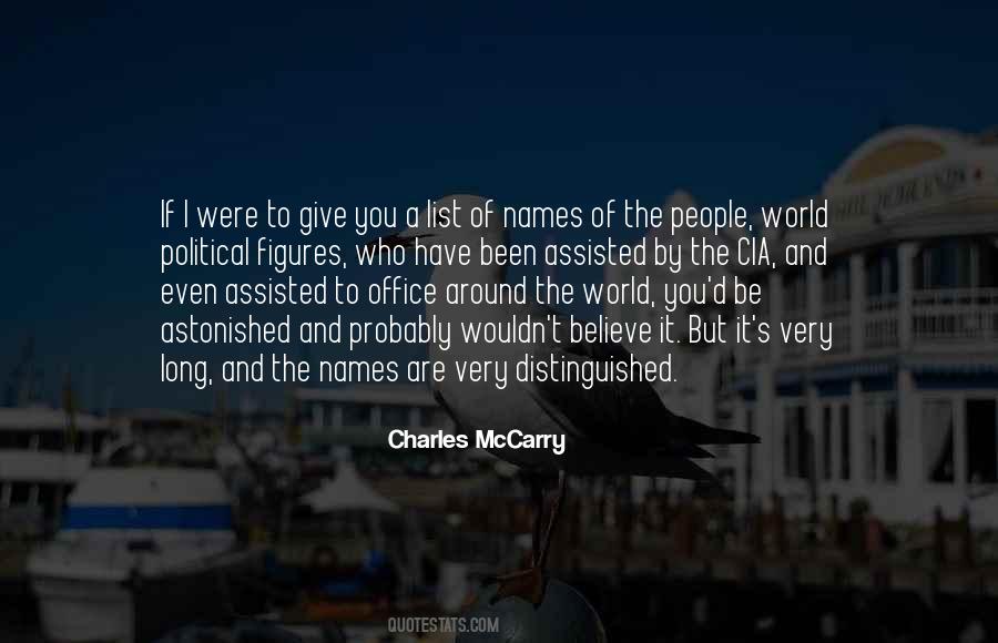 Charles McCarry Quotes #1715098