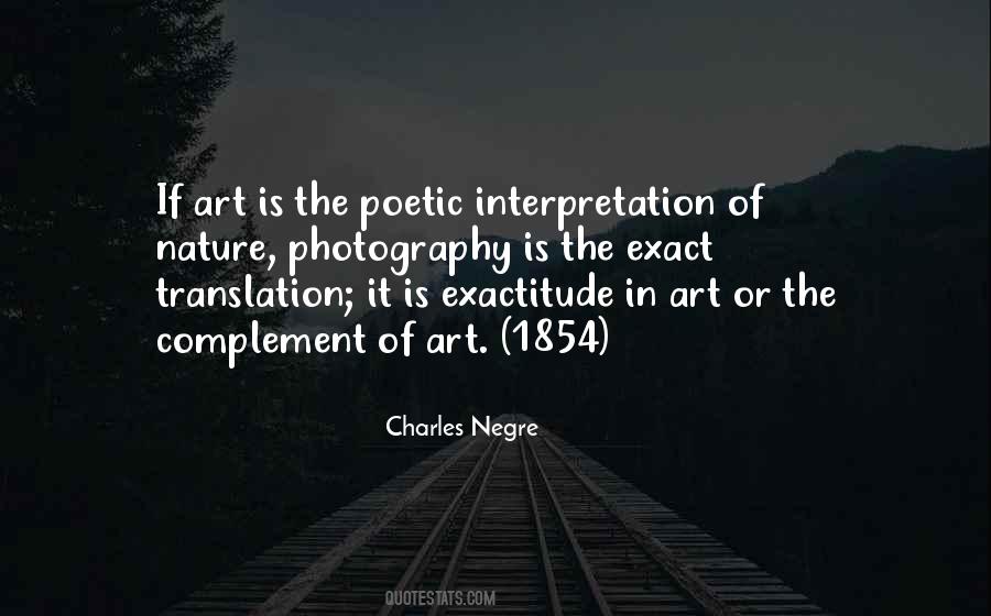 Charles Negre Quotes #725228