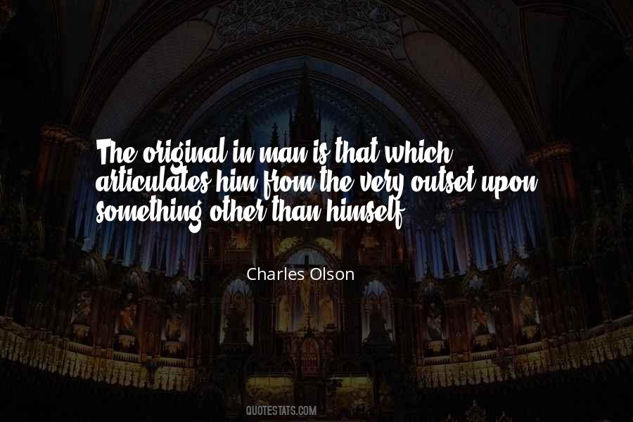 Charles Olson Quotes #1519950