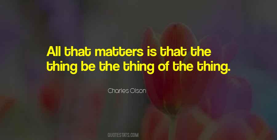 Charles Olson Quotes #312071