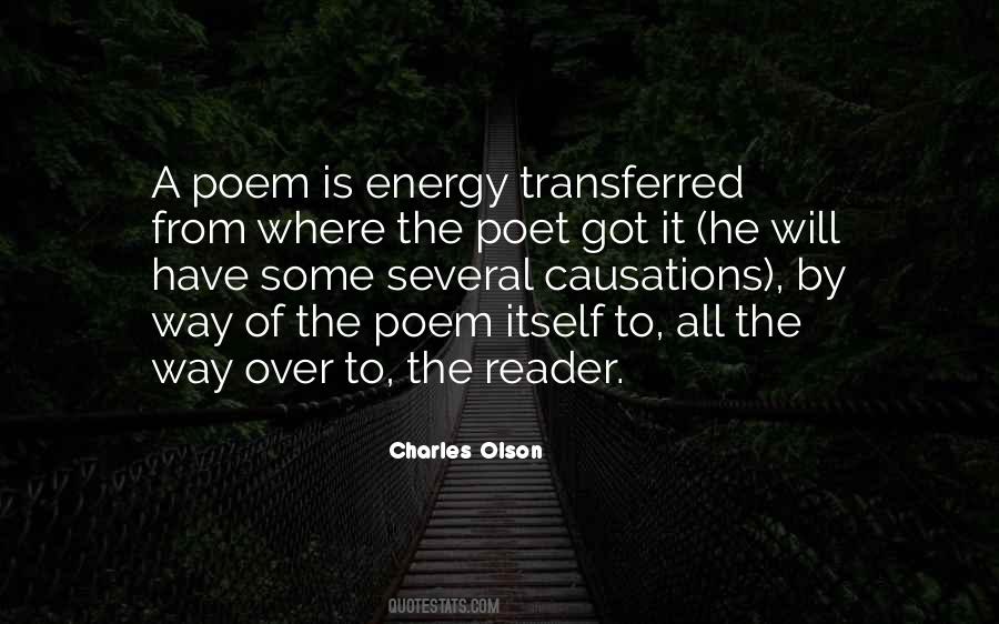 Charles Olson Quotes #64612