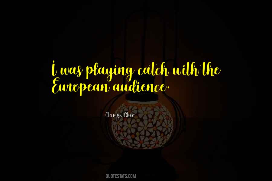 Charles Olson Quotes #821237