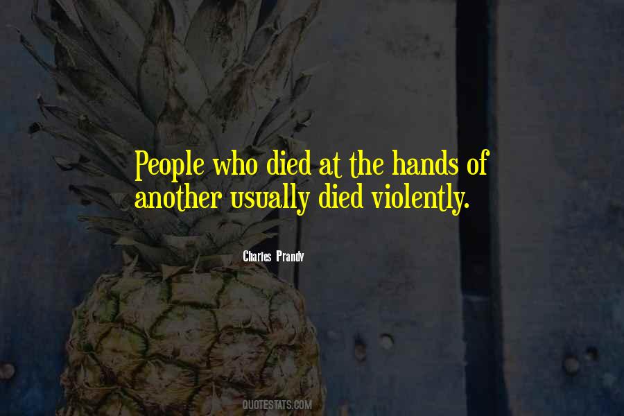 Charles Prandy Quotes #376072 Charles Prandy Quotes #376072