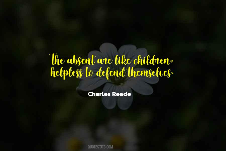 Charles Reade Quotes #1741678