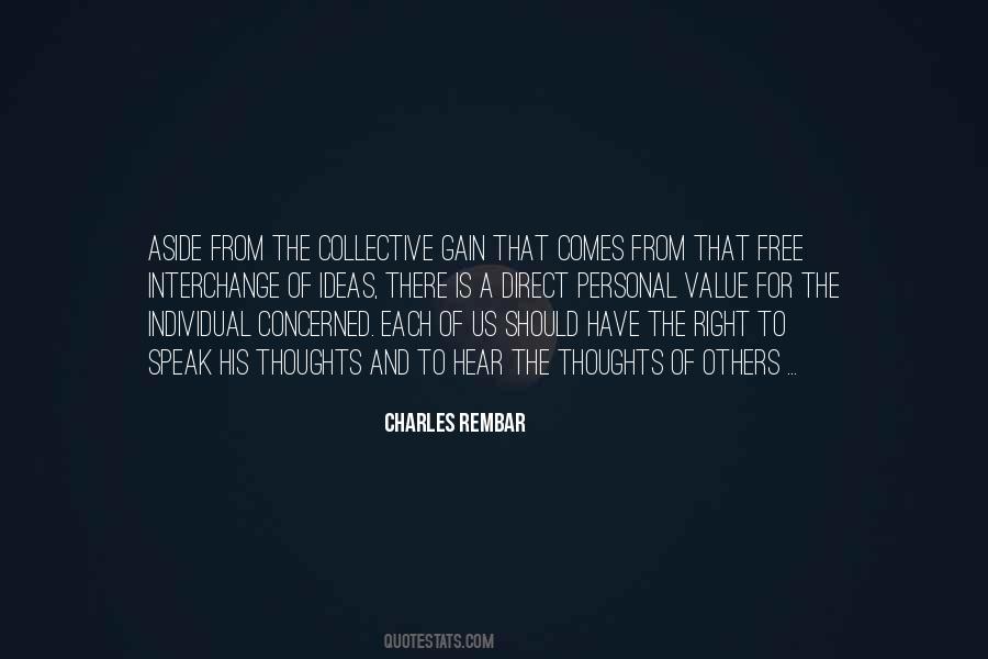 Charles Rembar Quotes #213202