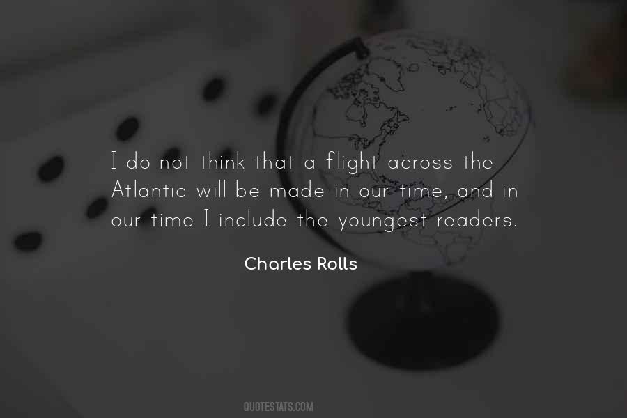 Charles Rolls Quotes #91561
