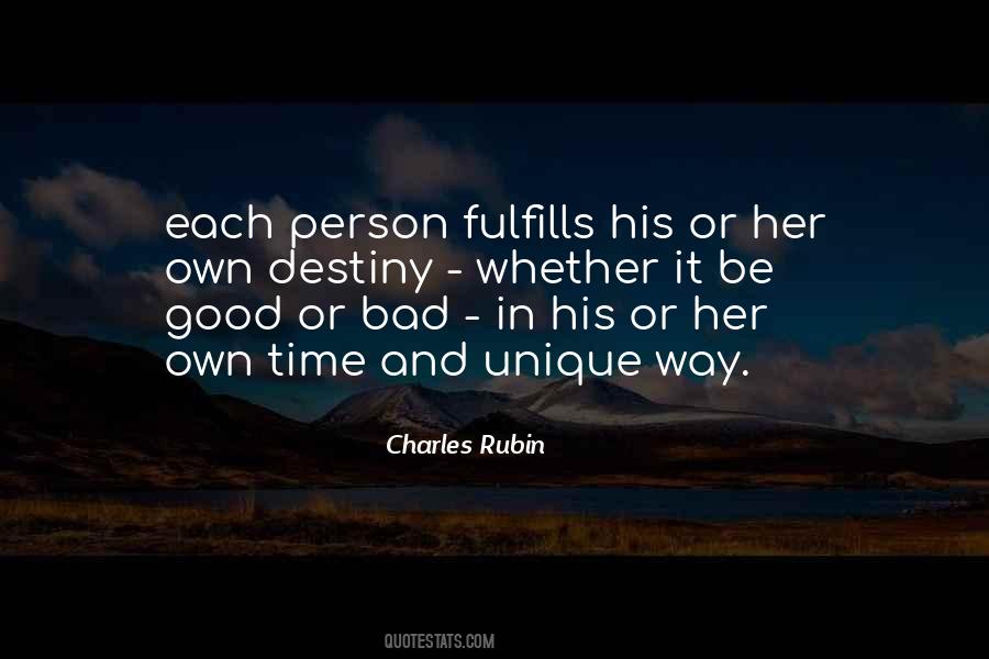 Charles Rubin Quotes #548837