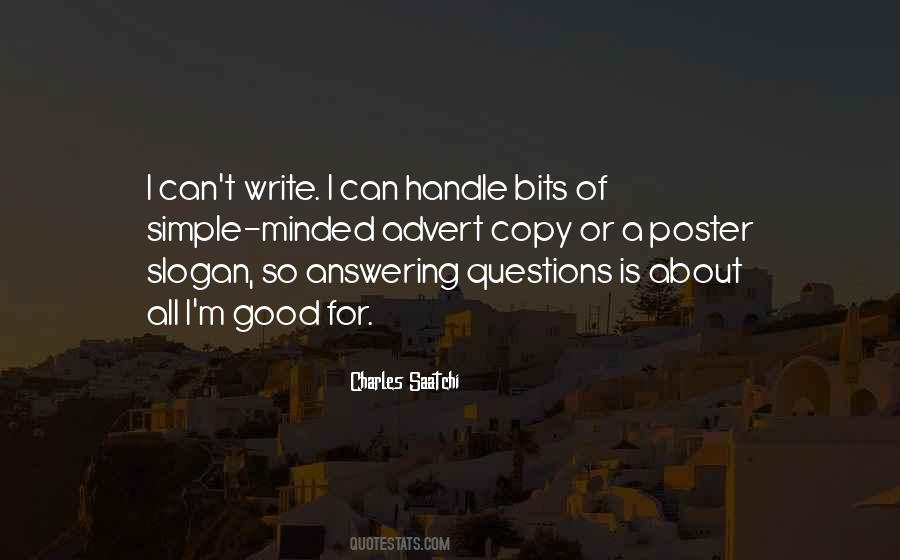 Charles Saatchi Quotes #1784169