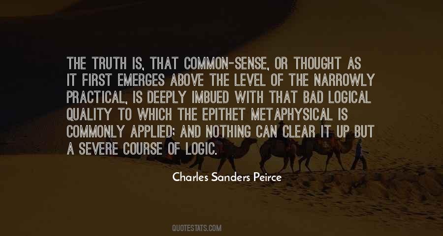 Charles Sanders Peirce Quotes #1003858