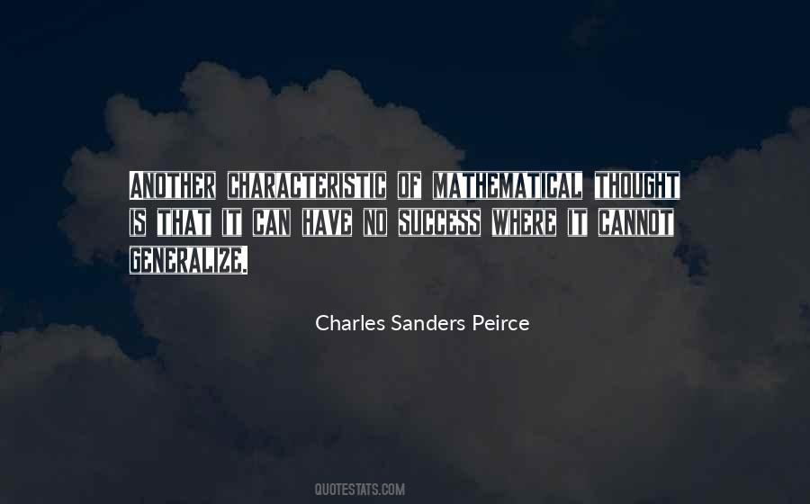 Charles Sanders Peirce Quotes #1258268