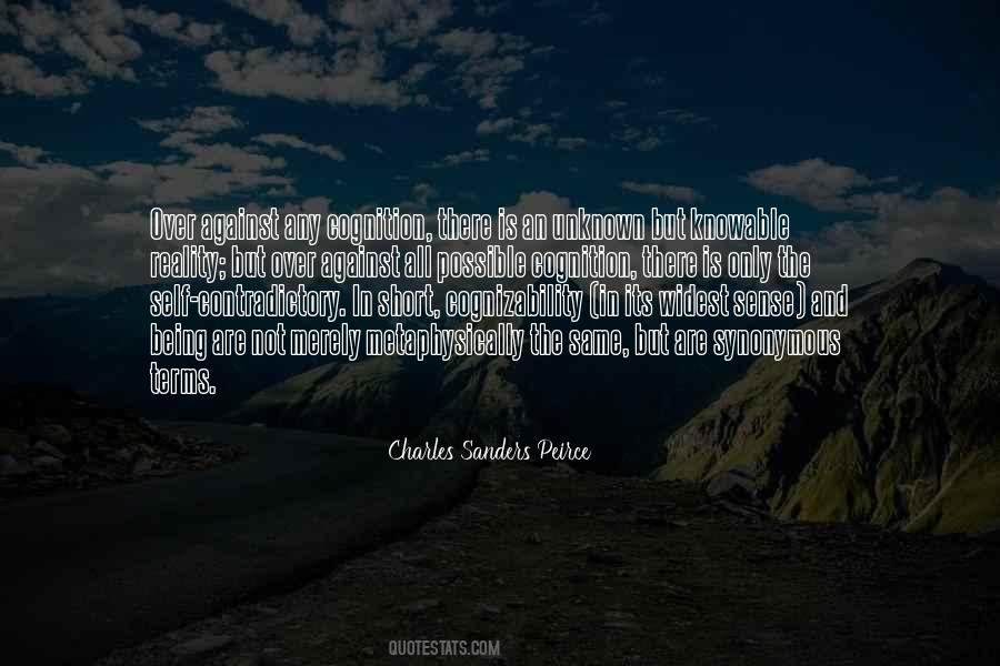 Charles Sanders Peirce Quotes #1485988