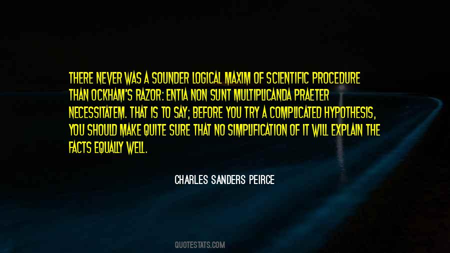 Charles Sanders Peirce Quotes #1750043