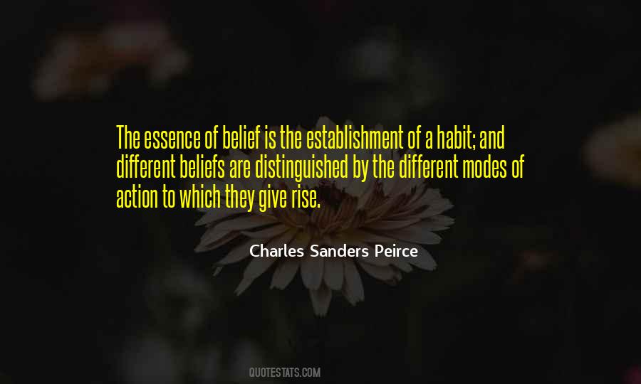 Charles Sanders Peirce Quotes #190045
