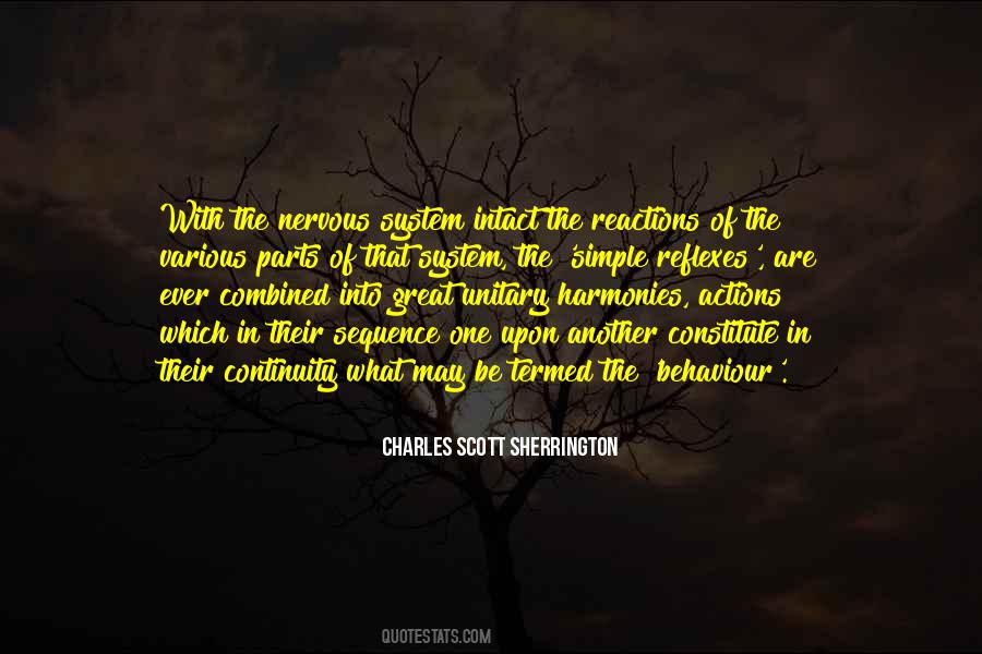Charles Scott Sherrington Quotes #446058