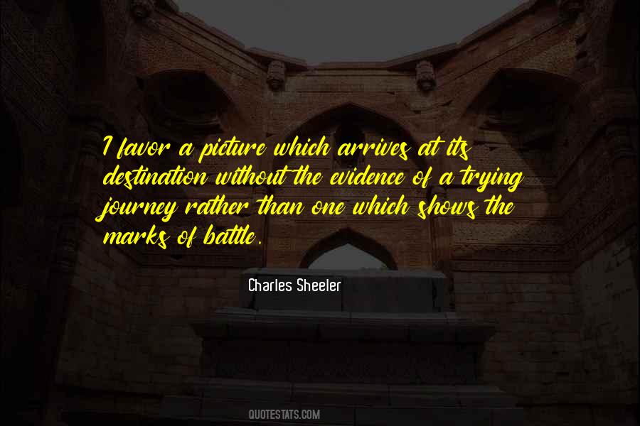 Charles Sheeler Quotes #1290470