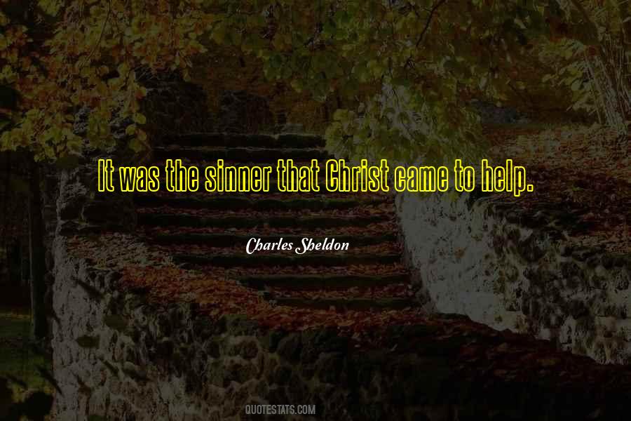 Charles Sheldon Quotes #318600 Charles Sheldon Quotes #318600