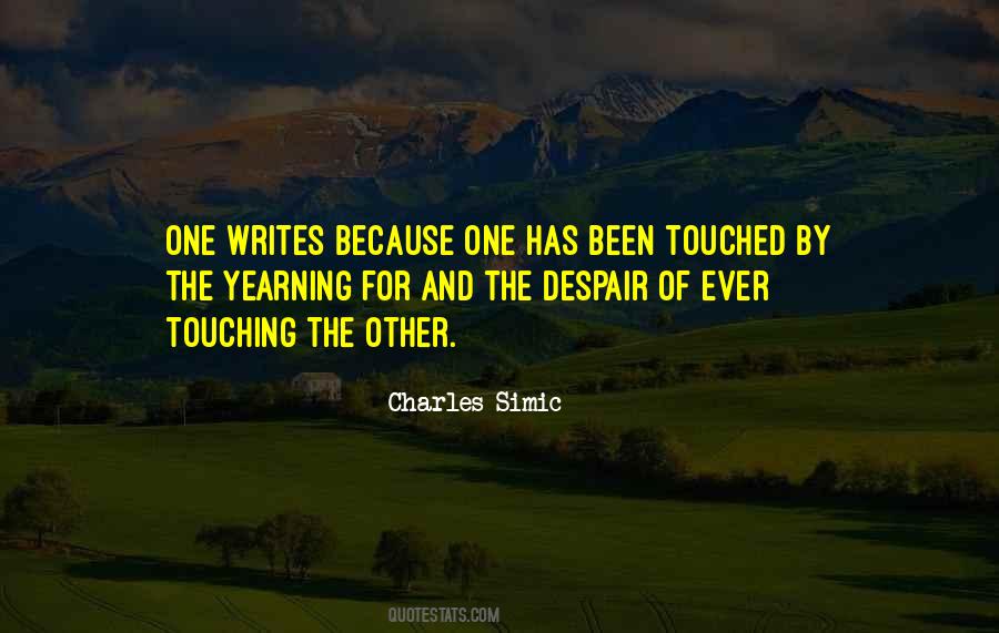 Charles Simic Quotes #232365