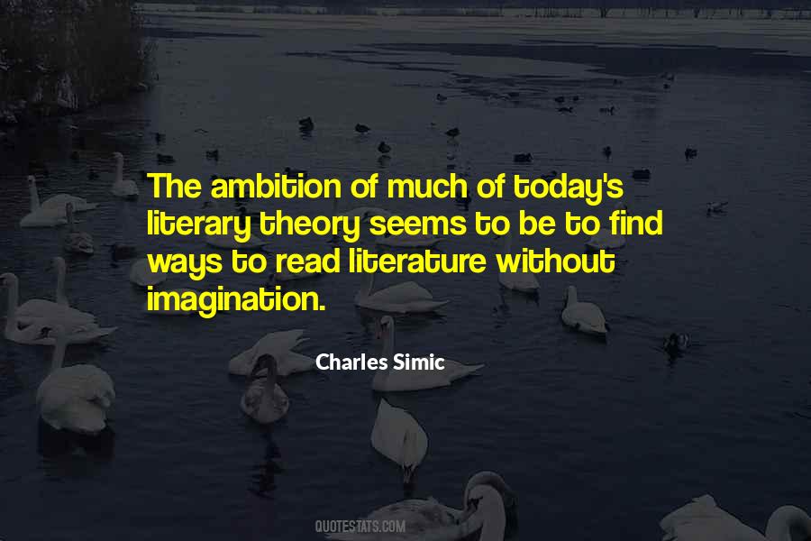 Charles Simic Quotes #36187