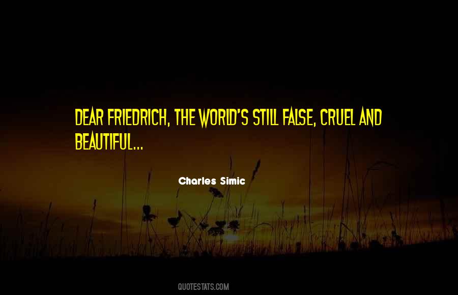 Charles Simic Quotes #700873