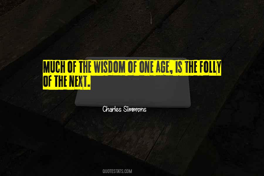 Charles Simmons Quotes #171196